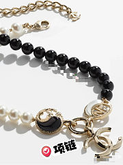 Chanel necklace is the A23C Pearl Coco Mark - 5