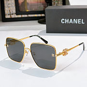 Chanel gold square sunglasses  - 6