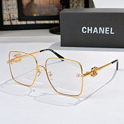 Chanel gold square sunglasses  - 5