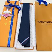 Louis Vuitton navy blue tie - 2
