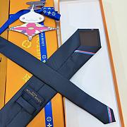 Louis Vuitton navy blue tie - 6