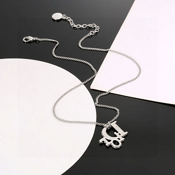 Dior Oblique pendant necklace