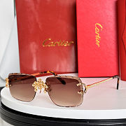 Cartier Rimless Custom Diamond sunglasses - 5