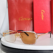 Cartier Rimless Custom Diamond sunglasses - 2