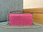 Valentino Garavani Locò Small Shoulder Bag features all-over crystal embellishment 27x13x6cm - 3