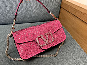 Valentino Garavani Locò Small Shoulder Bag features all-over crystal embellishment 27x13x6cm - 4