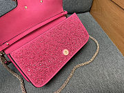 Valentino Garavani Locò Small Shoulder Bag features all-over crystal embellishment 27x13x6cm - 2
