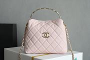 Chanel Clutch 25s with chain in light power color size 18x13x7 cm - 1