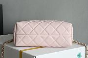 Chanel Clutch 25s with chain in light power color size 18x13x7 cm - 6
