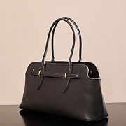 MIU MIU Large Aventure Leather Handbag in dark brown size 44cm - 5