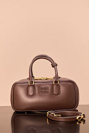 Miu Miu Arcadie leather bag in a dark brown color 27*12*9cm - 1