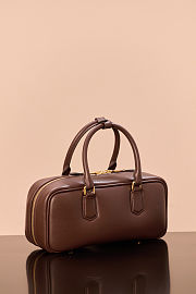 Miu Miu Arcadie leather bag in a dark brown color 27*12*9cm - 5