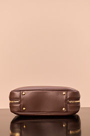Miu Miu Arcadie leather bag in a dark brown color 27*12*9cm - 4