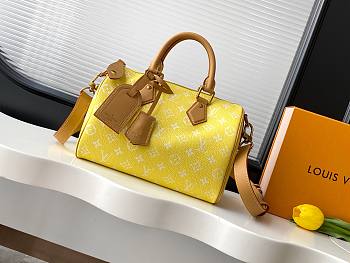 Louis Vuitton Speedy P9 Bandoulière 25 in lemonade yellow 25x15x15 cm