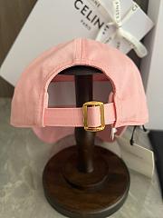 Celine cap in pink color - 5