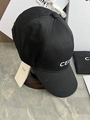 Celine cap in black color - 2