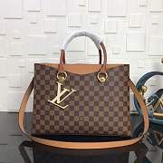 Louis Vuitton Damier Ebene Riverside Tote bag 36x25x15 cm - 1