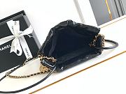 Chanel 22 mini handbag made of shiny calfskin with gold-tone hardware 20*19*6cm - 6