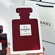 Chanel No. 5 Limited Edition Eau de Parfum Red Bottle 100 ml - 6