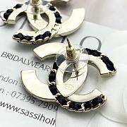 Chanel CC earrings with elegant pearl and gemstone details - 6