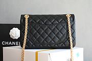 Chanel 2.55 Reissue Flap Bag in black with gold hardware 24cm - 3