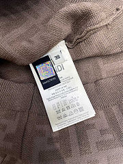 Fendi Zucca pattern knit sleeveless dress - 3