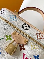 Louis Vuitton x Takashi Murakami Vanity Chain Pouch in white Monogram Multicolore 11.5 x 6.5 x 19  - 2