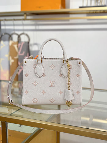 Louis Vuitton Monogram Bicolor OnTheGo PM M14403 25x19x11.5cm
