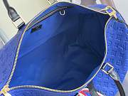 Louis Vuitton Keepall Bandouliere 55 NBA LV Blue Basketball Weekend Travel Bag 55 x 31 x 26 cm - 6