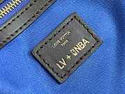 Louis Vuitton Keepall Bandouliere 55 NBA LV Blue Basketball Weekend Travel Bag 55 x 31 x 26 cm - 2
