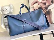 Louis Vuitton Keepall Bandoulière in dark blue 50 x 29 x 23 cm - 3