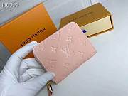 Louis Vuitton wallet in pink 11x8x1cm - 5