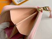 Louis Vuitton wallet in pink 11x8x1cm - 2