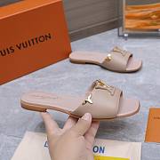 Louis Vuitton LV Capri Flat Mules in beige color - 1