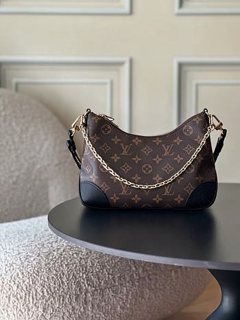 Louis Vuitton Boulogne Monogram Canvas Black 26×16×9.5cm