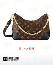 Louis Vuitton Boulogne Monogram Canvas Black 26×16×9.5cm - 5