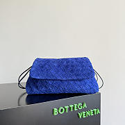 Bottega Veneta Giorno Bag Navy Blue 33*19*8cm - 1