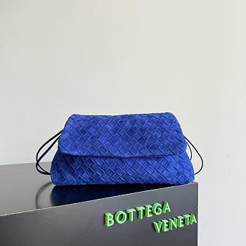 Bottega Veneta Giorno Bag Navy Blue 33*19*8cm