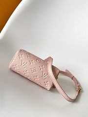 Louis Vuitton Nano Speedy Monogram Empreinte Pink 16 x 10 x 7.5cm - 4
