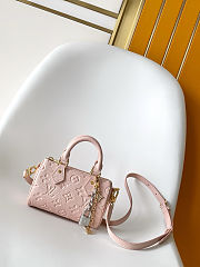 Louis Vuitton Nano Speedy Monogram Empreinte Pink 16 x 10 x 7.5cm - 6