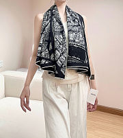 Dior Plan de Paris scarf 140*140cm - 1