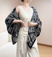 Dior Plan de Paris scarf 140*140cm - 6