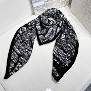 Dior Plan de Paris scarf 140*140cm - 5