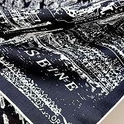 Dior Plan de Paris scarf 140*140cm - 4