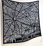 Dior Plan de Paris scarf 140*140cm - 2