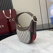 Gucci Ophidia Mini Bag In Beige Brown 15x20x5cm - 6