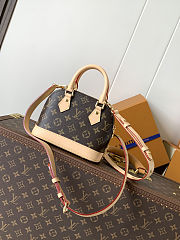 Louis Vuitton LV Alma BB Handle Brown Bag 15x19.5x10cm - 4