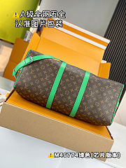 Louis Vuitton Keepall Bandoulière 50 Green 50x29x23 cm - 2