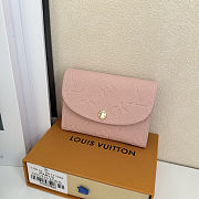 Louis Vuitton Rosalie Coin wallet in pink 11×8×2.5cm - 1