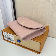 Louis Vuitton Rosalie Coin wallet in pink 11×8×2.5cm - 5